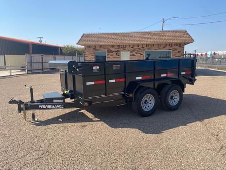 2022 Performance 83”x12’ dump trailer-image